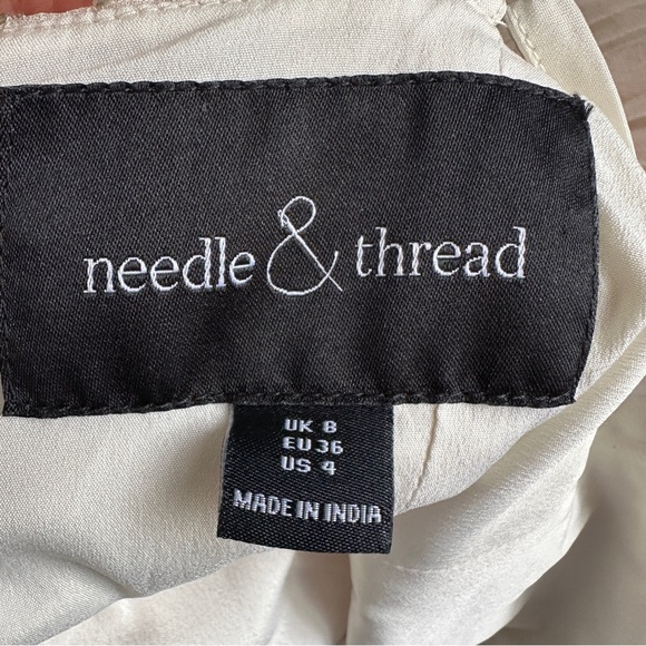 BHLDN Needle and Thread Coppelia Dress in Nude - Picture 9 of 10